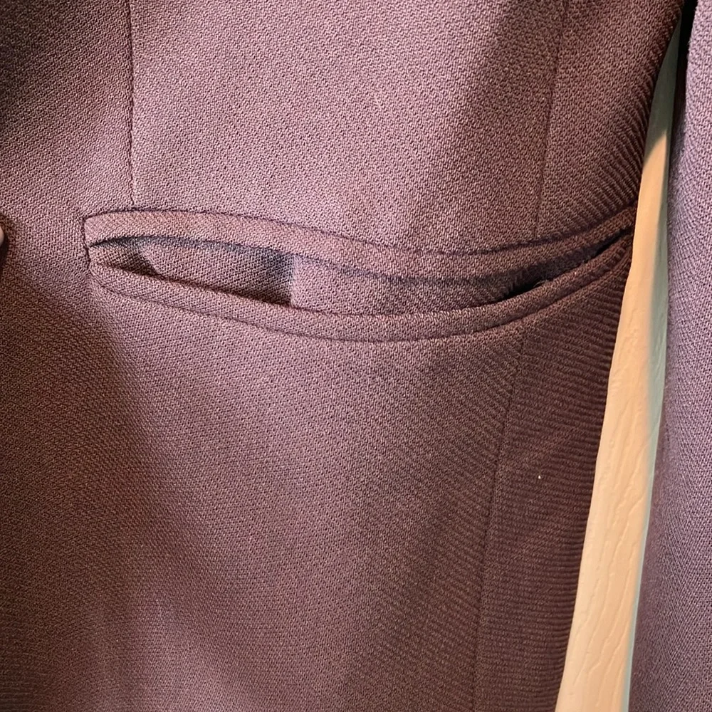 J crew plum purple size 2 blazer women’s - Picture 4 of 9